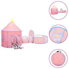 Kinderspeeltent Met 250 Ballen 30X20X28 Cm Roze Meerkleurig 2