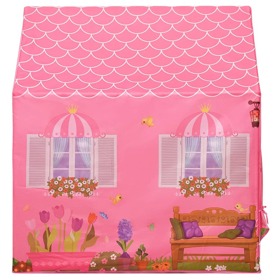 Kinderspeeltent Met 250 Ballen 69X94X04 Cm Roze Multikleur