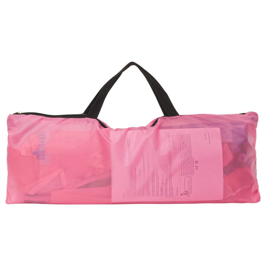 Kinderspeeltent Met 250 Ballen 69X94X04 Cm Roze Meerkleurig 1