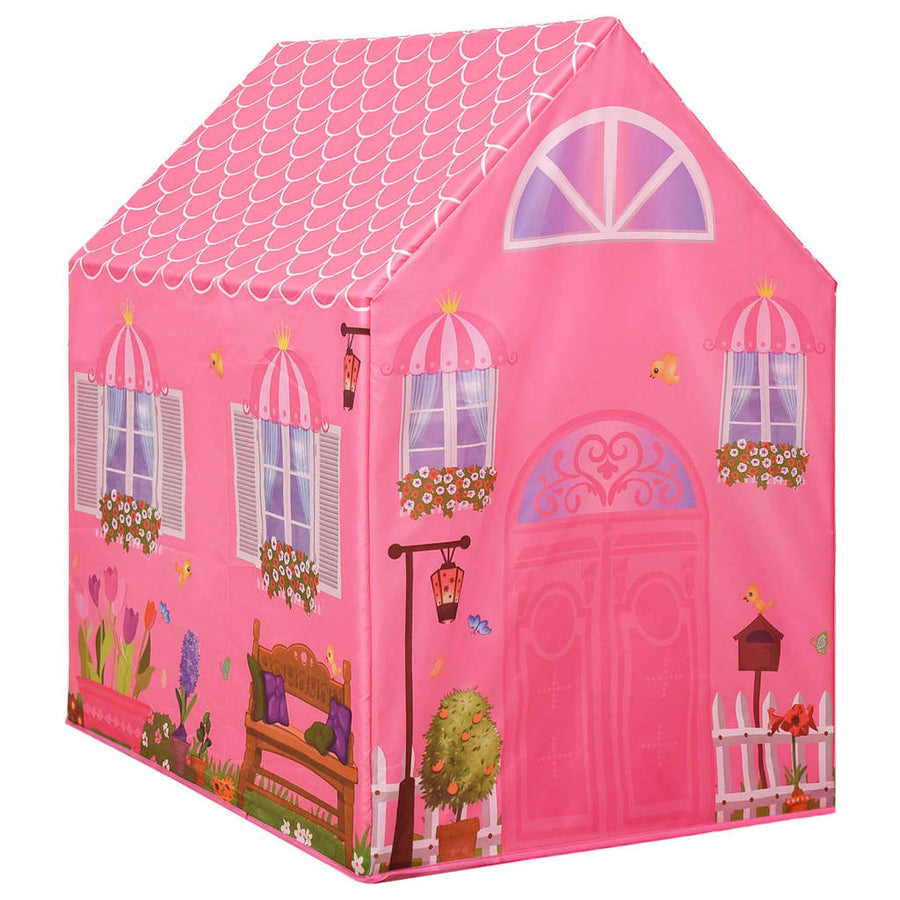 Kinderspeeltent Met 250 Ballen 69X94X04 Cm Roze Meerkleurig 1