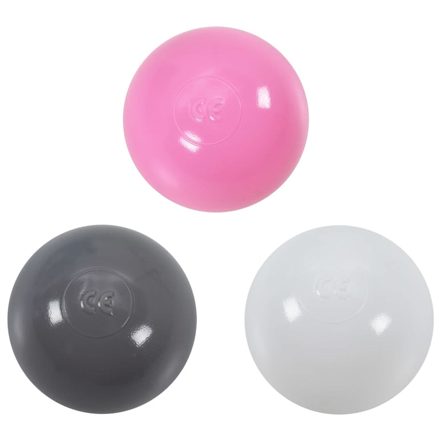 Kinderspeeltent Met 250 Ballen 69X94X04 Cm Roze Meerkleurig 2
