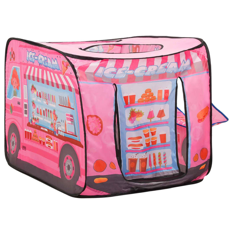 Kinderspeeltent Met 250 Ballen 70X2X70 Cm Roze Meerkleurig 2