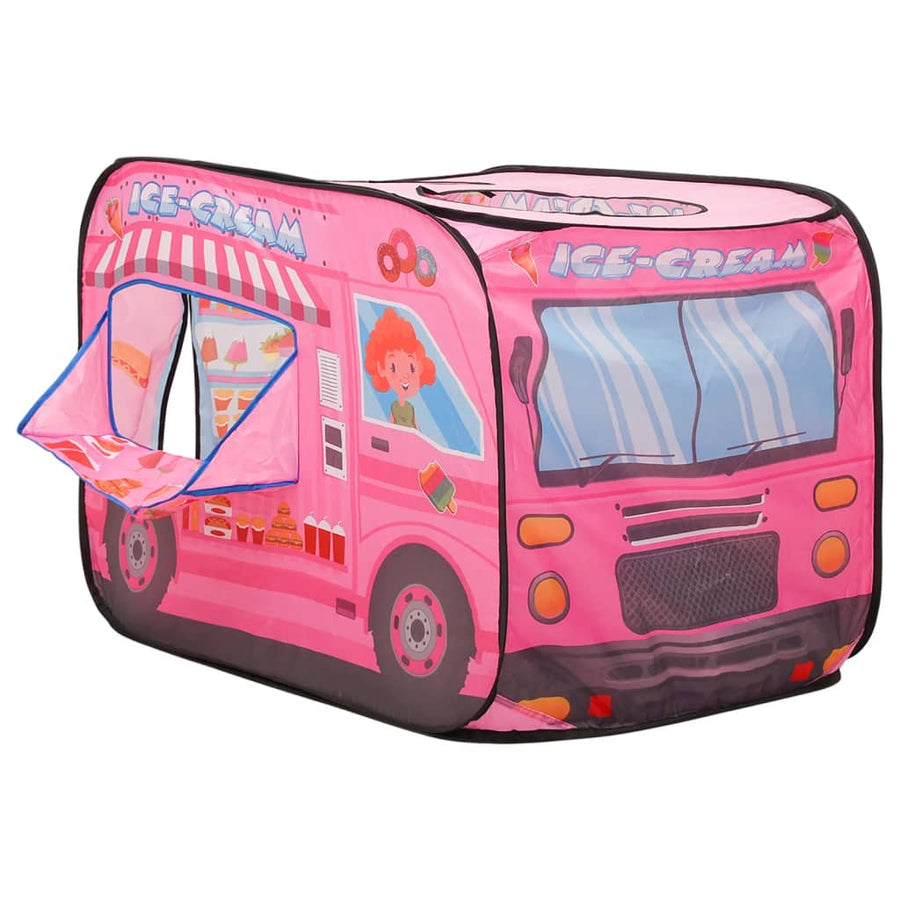 Kinderspeeltent Met 250 Ballen 70X2X70 Cm Roze Meerkleurig 2