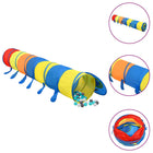 Kinderspeeltunnel Met 250 Ballen 245 Cm Polyester Meerkleurig Meerkleurig 1