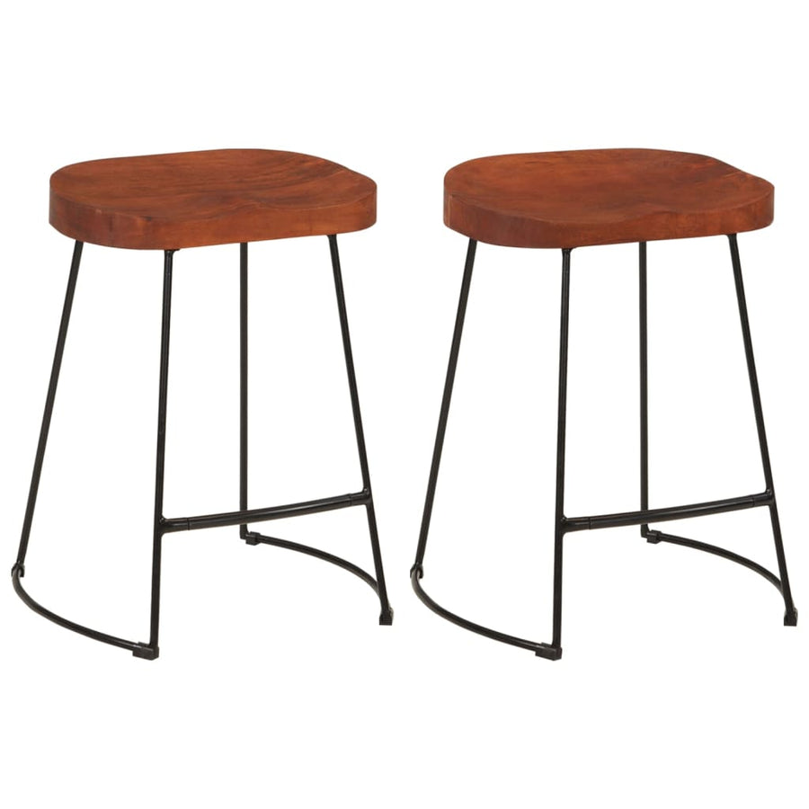 Barkrukken Gavin Massief Mangohout 45 x 38 x 53 cm Bruin