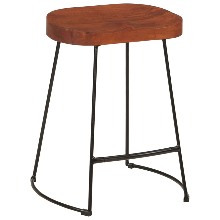 Barkrukken Gavin Massief Mangohout 45 x 38 x 53 cm Bruin
