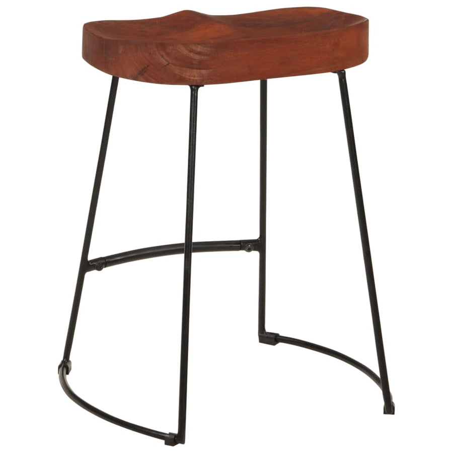 Barkrukken Gavin Massief Mangohout 45 x 38 x 53 cm Bruin