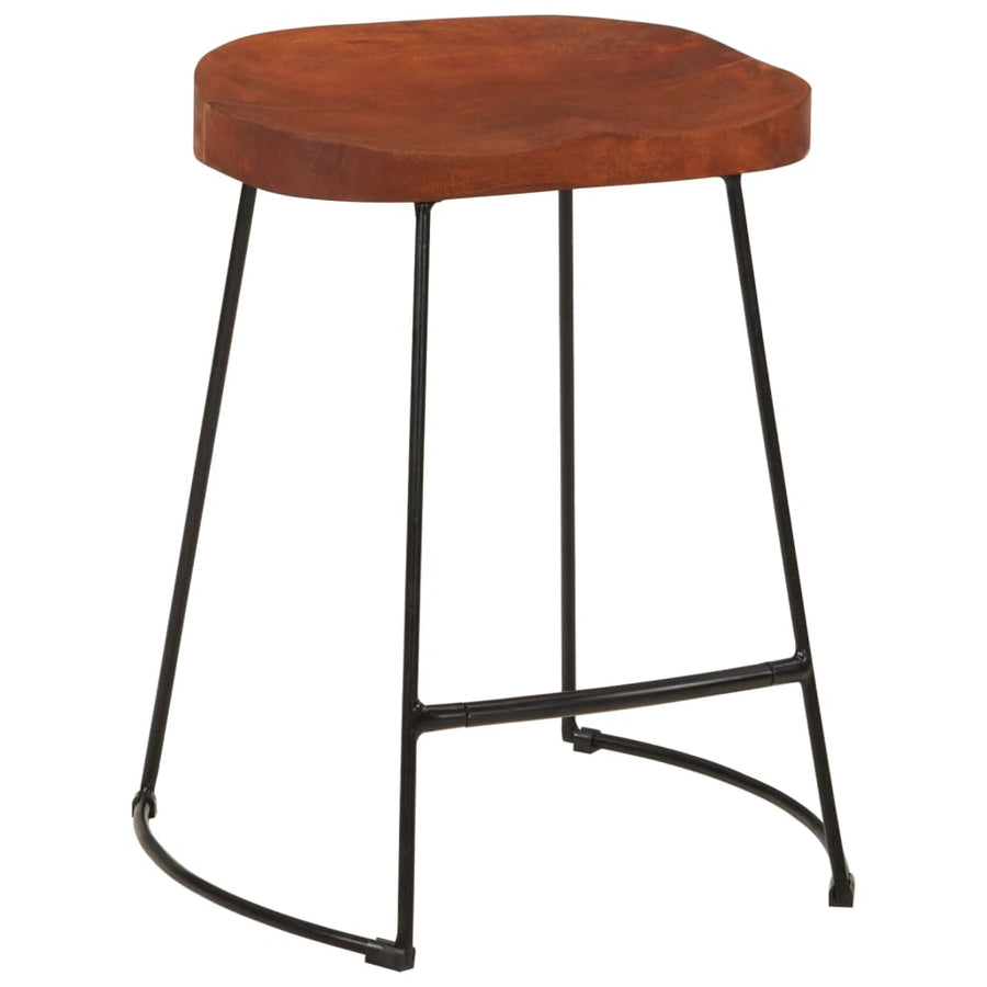 Barkrukken Gavin Massief Mangohout 45 x 38 x 53 cm Bruin