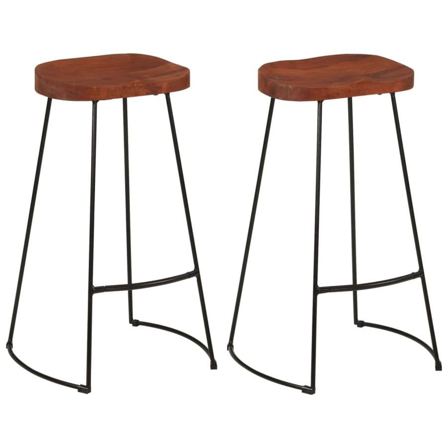 Barkrukken Gavin Massief Mangohout 50 x 40 x 78 cm Bruin