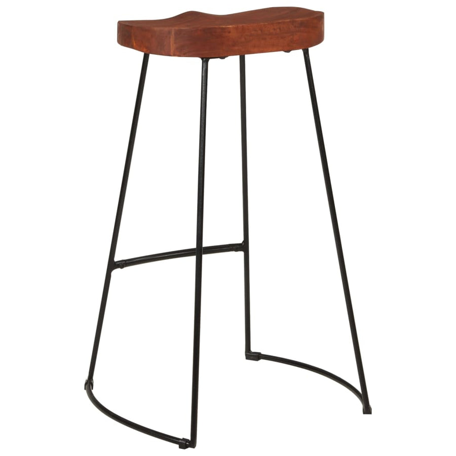 Barkrukken Gavin Massief Mangohout 50 x 40 x 78 cm Bruin