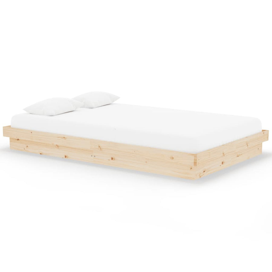 Bedframe Massief Hout 120X200 Cm