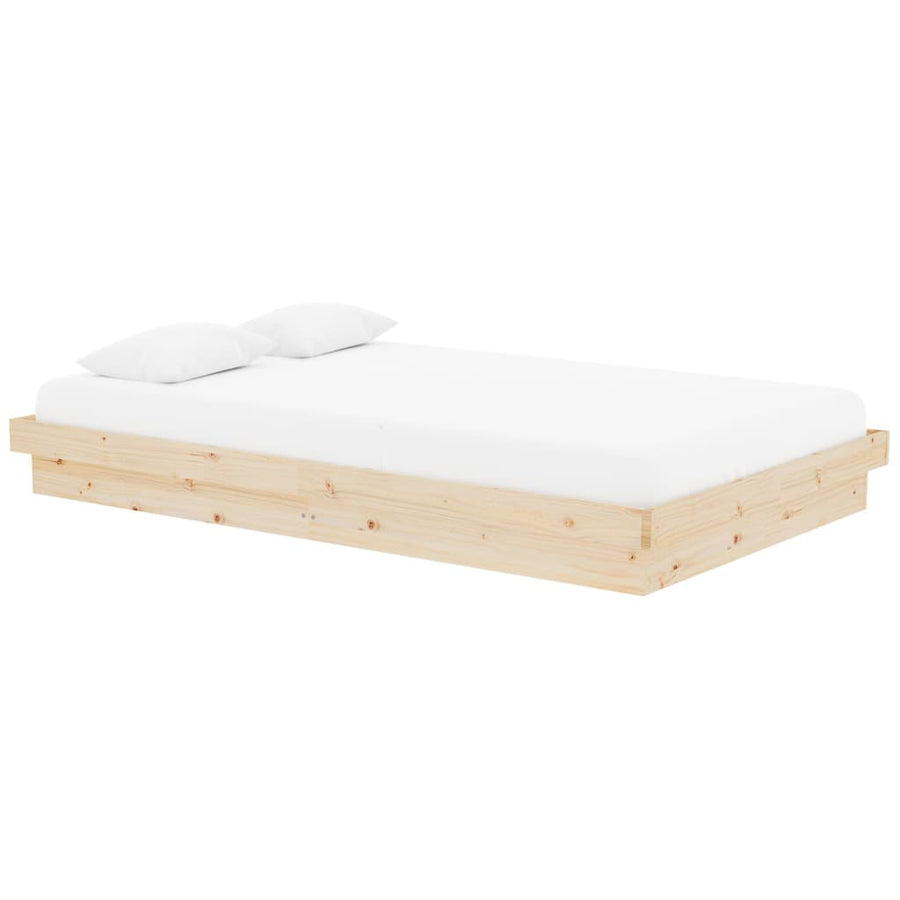 Bedframe Massief Hout 120X200 Cm
