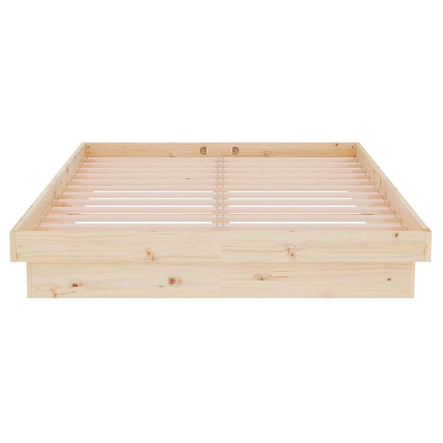 Bedframe Massief Hout 120X200 Cm