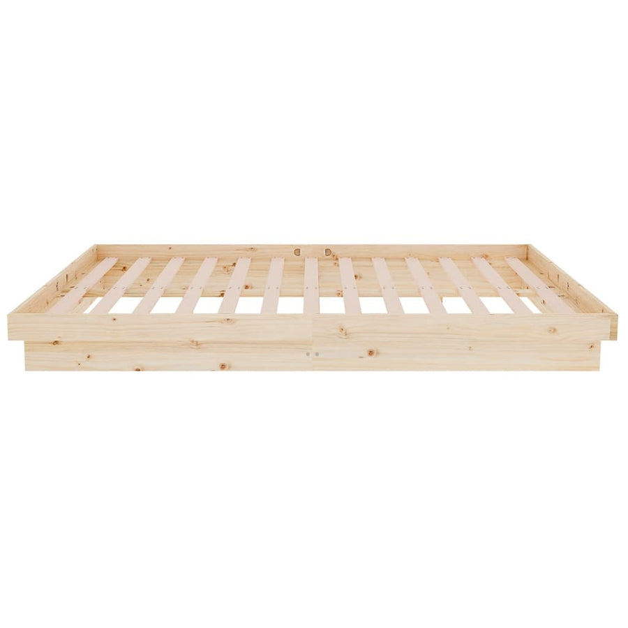 Bedframe Massief Hout 120X200 Cm