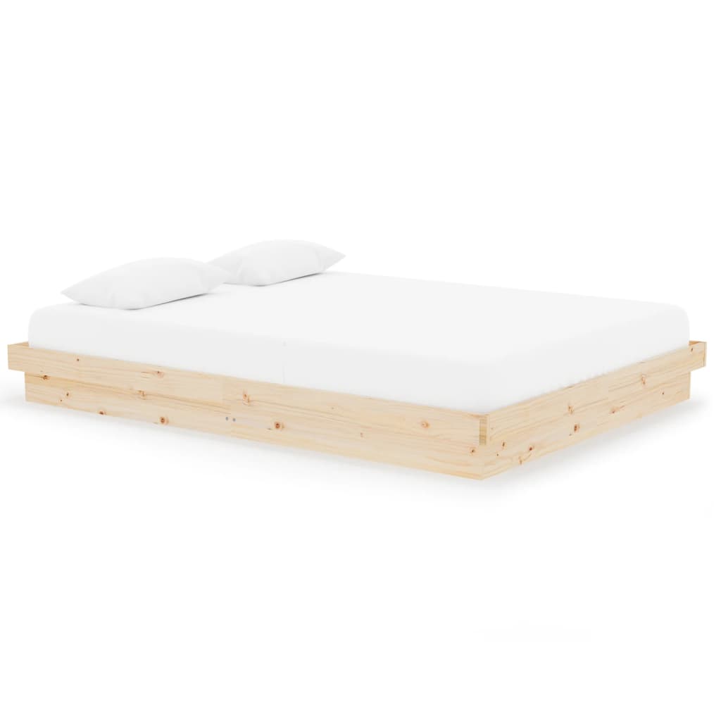 Bedframe Massief Hout 150X200 Cm King Size