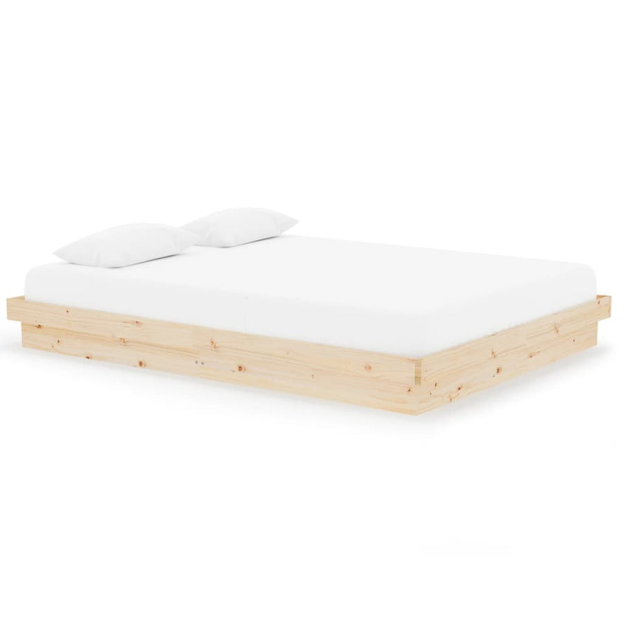 Bedframe Massief Hout 150X200 Cm King Size