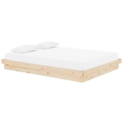 Bedframe Massief Hout 150X200 Cm King Size