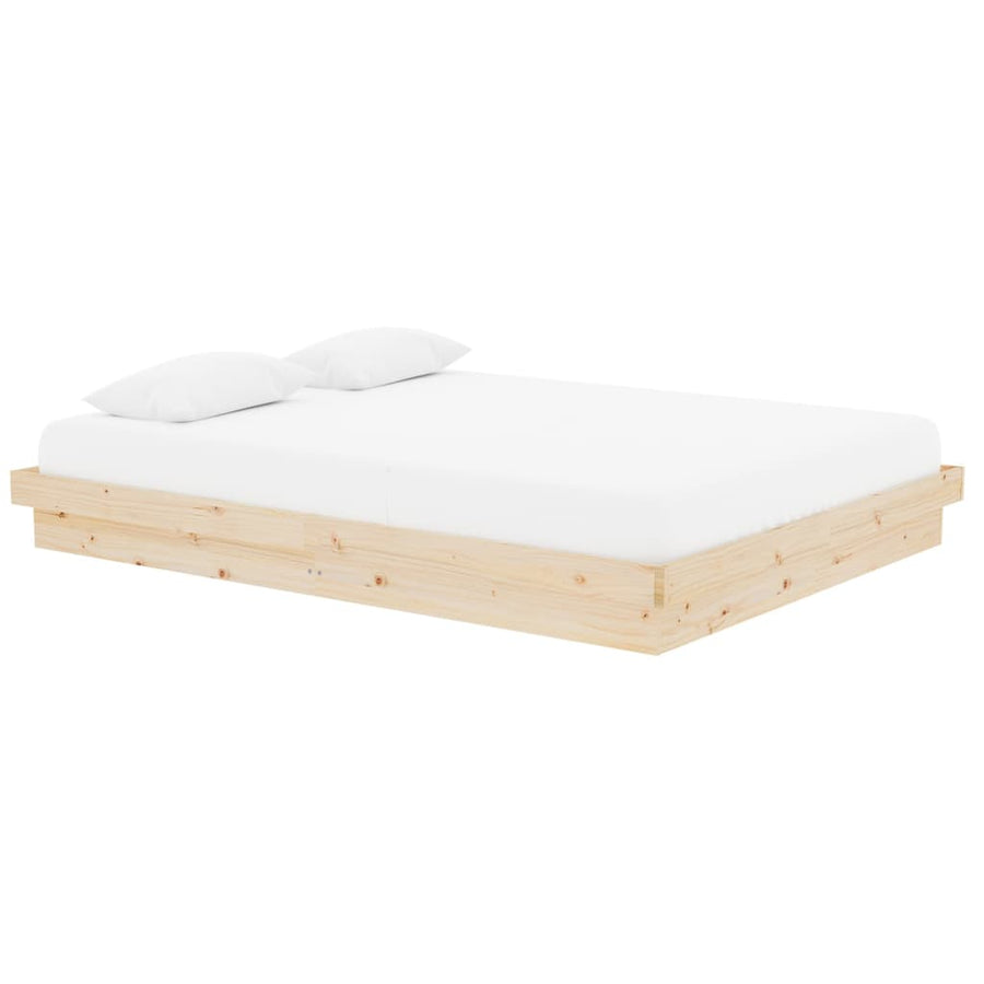 Bedframe Massief Hout 150X200 Cm King Size