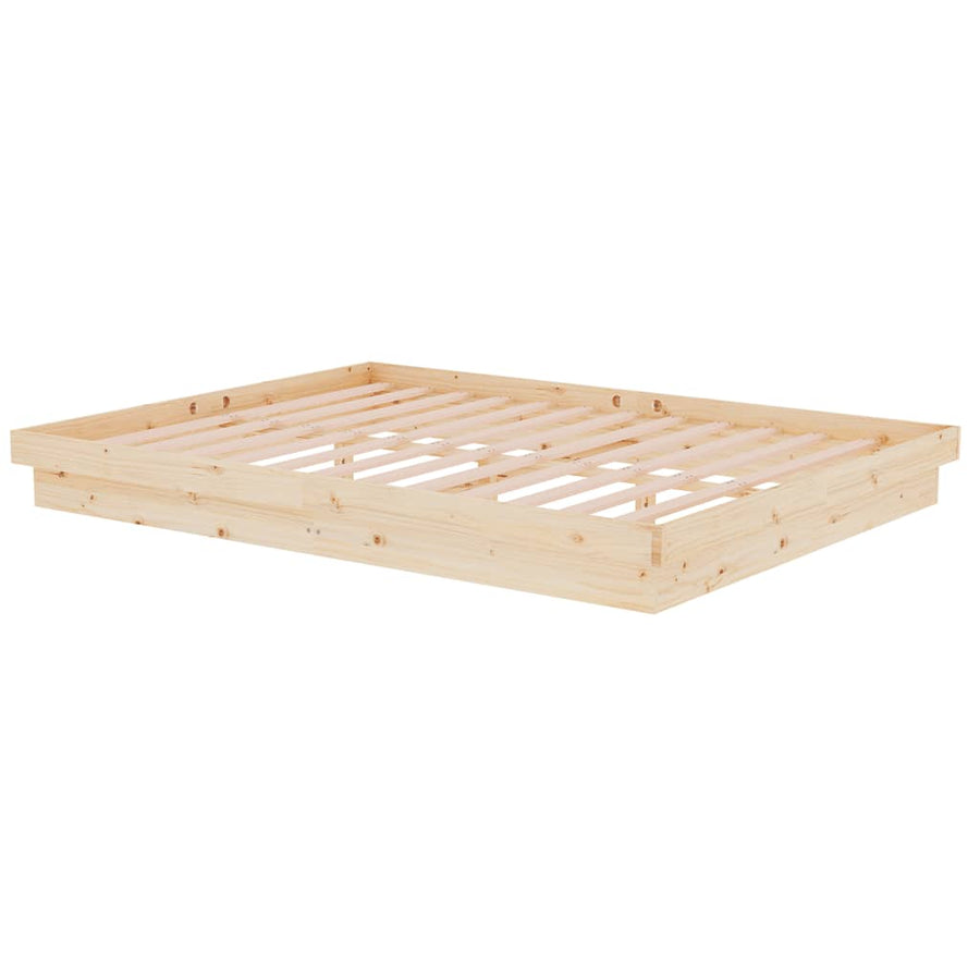 Bedframe Massief Hout 150X200 Cm King Size