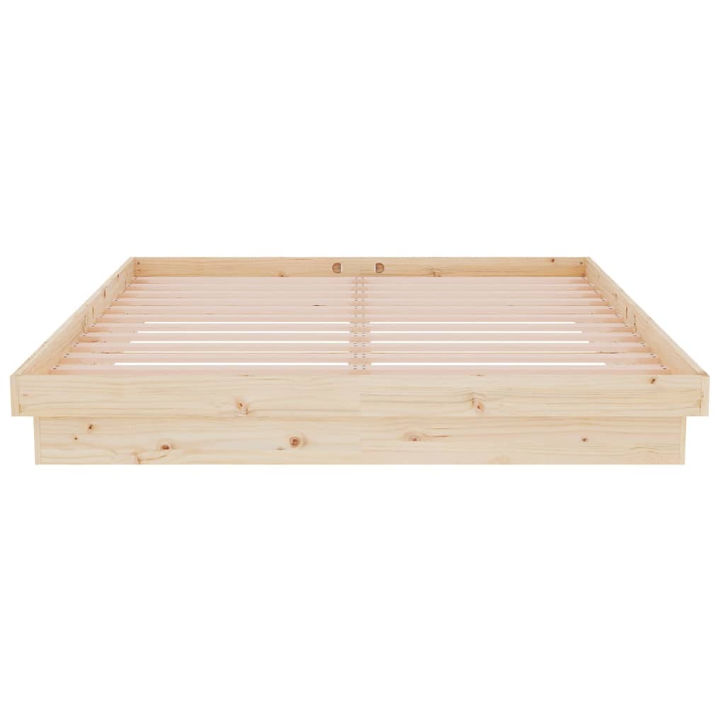 Bedframe Massief Hout 150X200 Cm King Size