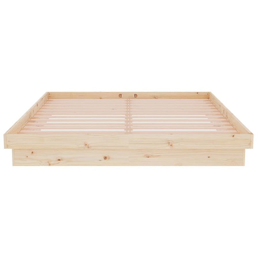 Bedframe Massief Hout 150X200 Cm King Size