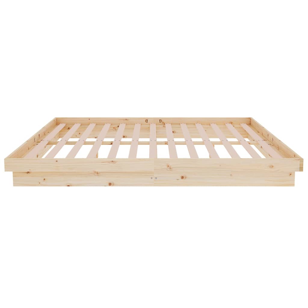 Bedframe Massief Hout 150X200 Cm King Size
