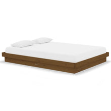Bedframe Massief Hout Honingbruin 135X190 Cm 4Ft6 Double