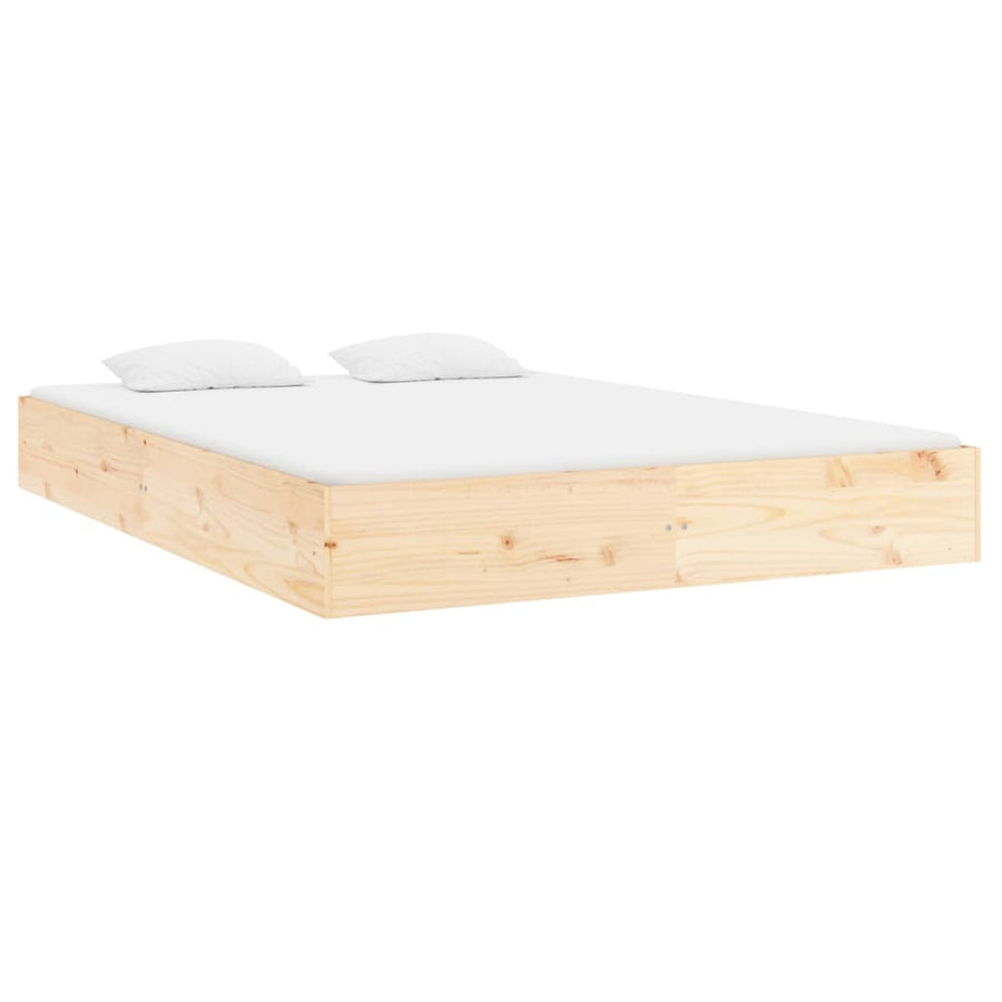 Bedframe Massief Hout 150X200 Cm King Size