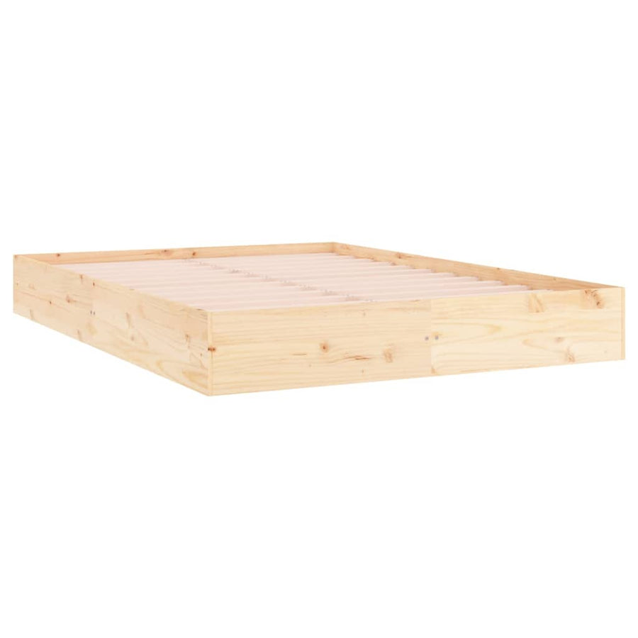 Bedframe Massief Hout 150X200 Cm King Size