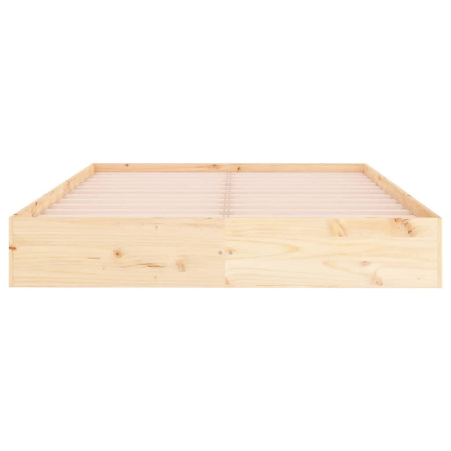 Bedframe Massief Hout 150X200 Cm King Size