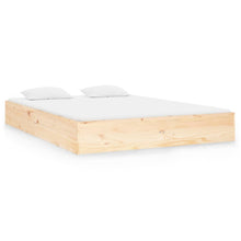 Bedframe Massief Hout 120X190 Cm Small Double
