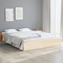 Bedframe Massief Hout 120X190 Cm Small Double