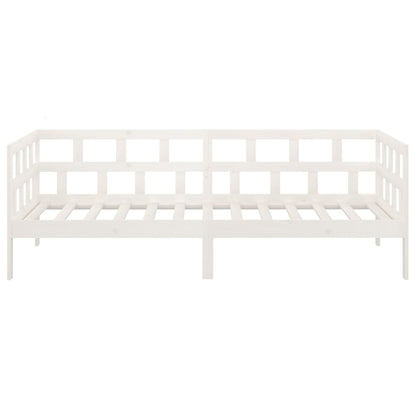 Slaapbank Massief Grenenhout Wit 90X200 Cm