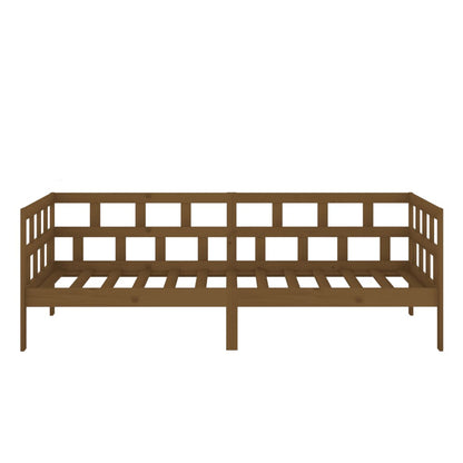 Slaapbank Massief Grenenhout Honingbruin 80X200 Cm