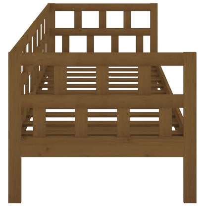Slaapbank Massief Grenenhout Honingbruin 80X200 Cm