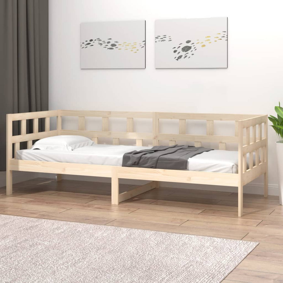 Slaapbank Massief Grenenhout 90X190 Cm