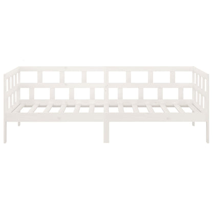 Slaapbank Massief Grenenhout Wit 90X190 Cm