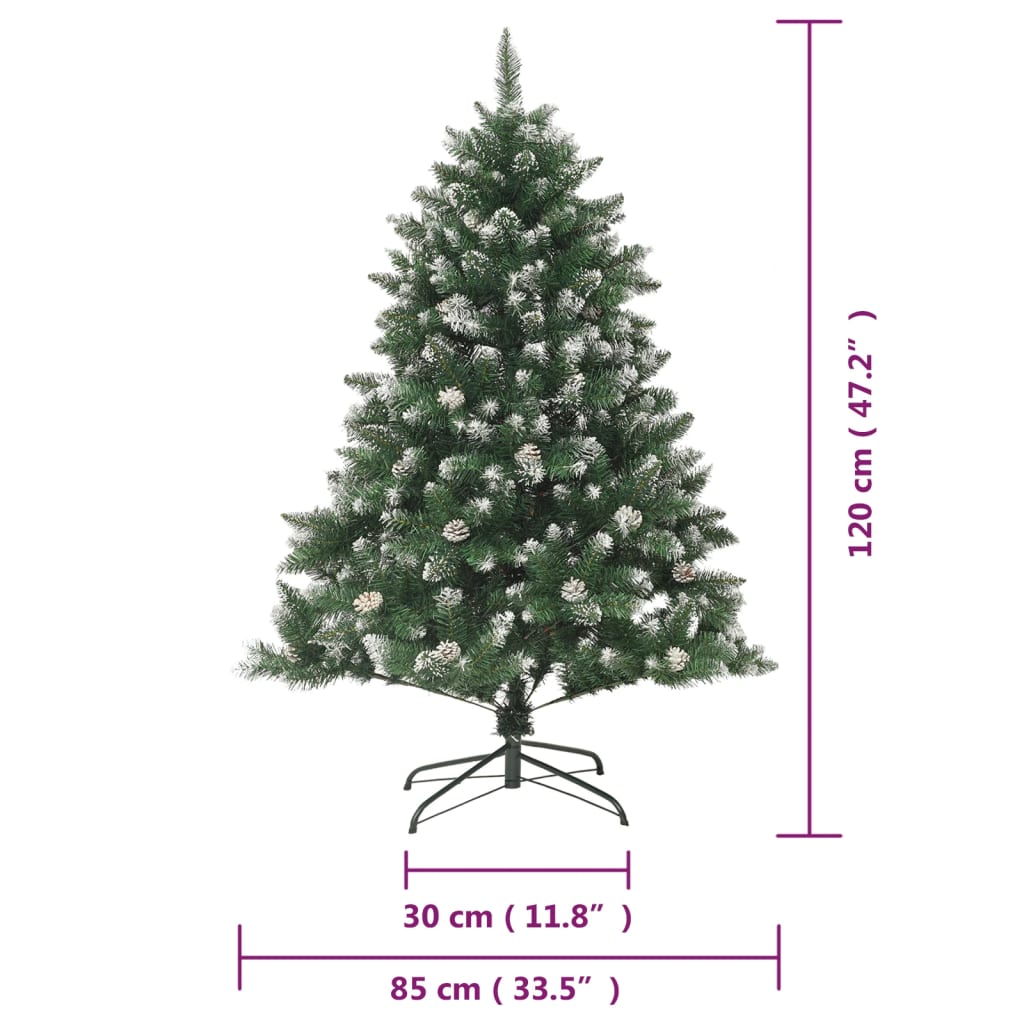 Kunstkerstboom Met Standaard 20 Cm Pvc 120 x 85 cm