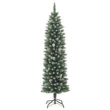 Kunstkerstboom Smal Met Standaard 50 Cm Pvc 150 x 43 cm