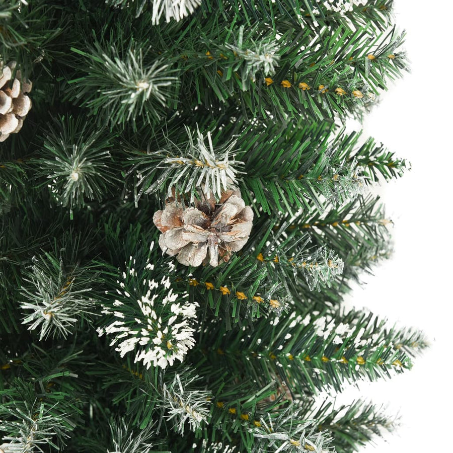 Kunstkerstboom Smal Met Standaard 50 Cm Pvc 150 x 43 cm