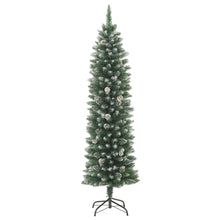 Kunstkerstboom Smal Met Standaard 80 Cm Pvc 180 x 48 cm