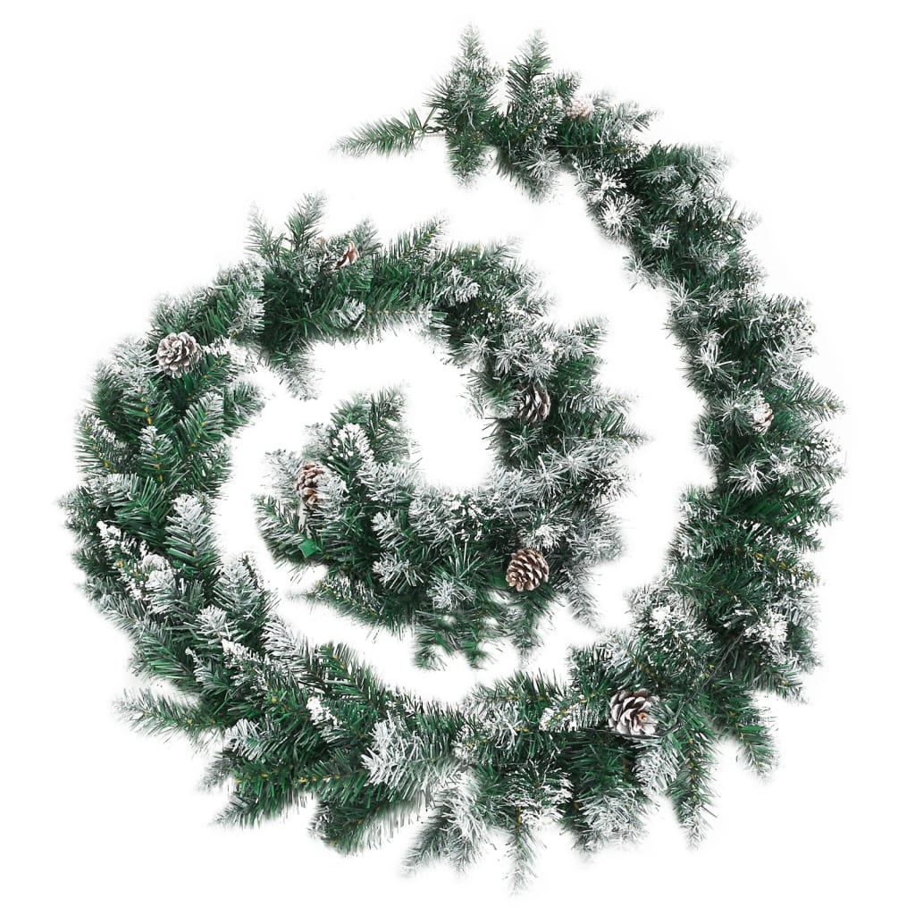 Kerstslinger Met Led-Lampjes 2,7 M Pvc Groen 2.7 m
