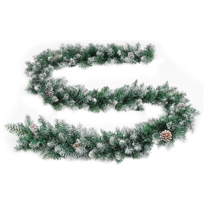 Kerstslinger Met Led-Lampjes 2,7 M Pvc Groen 2.7 m