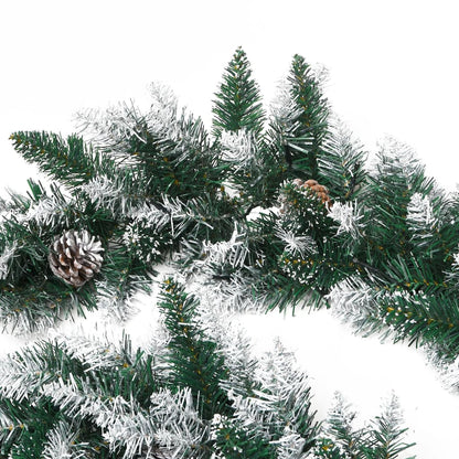 Kerstslinger Met Led-Lampjes 2,7 M Pvc Groen 2.7 m