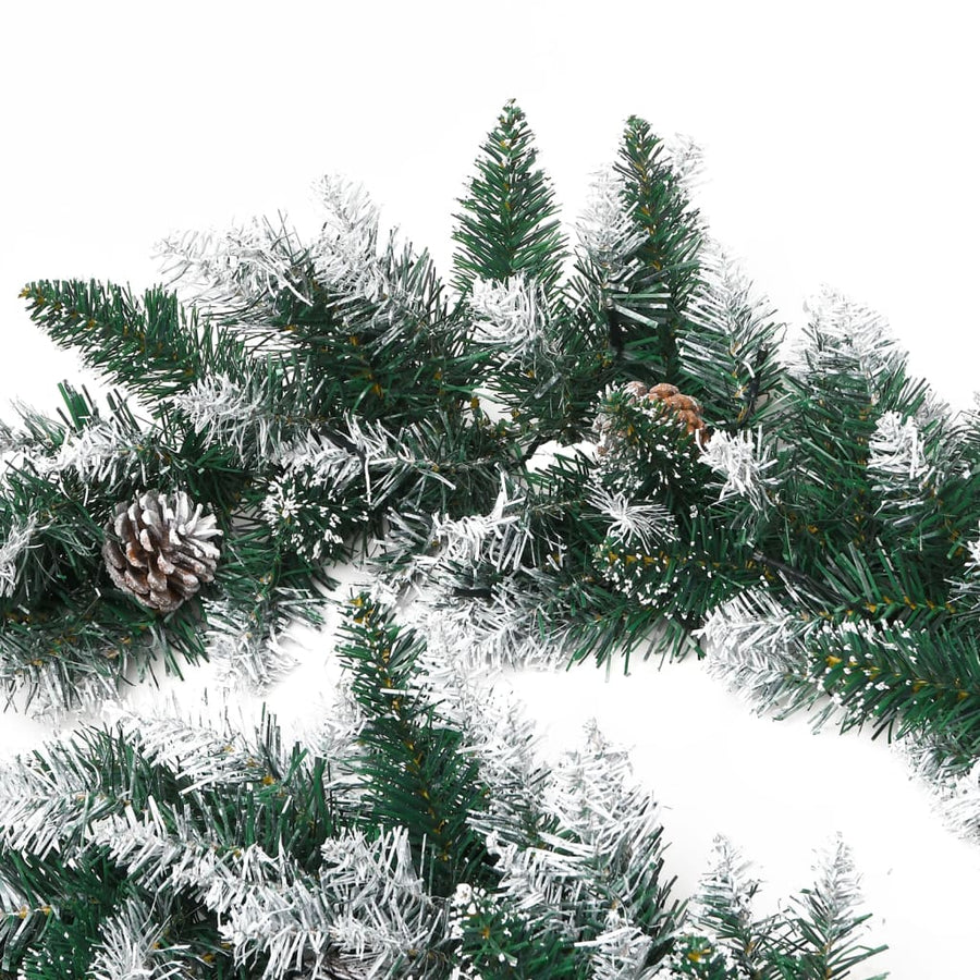 Kerstslinger Met Led-Lampjes 2,7 M Pvc Groen 2.7 m