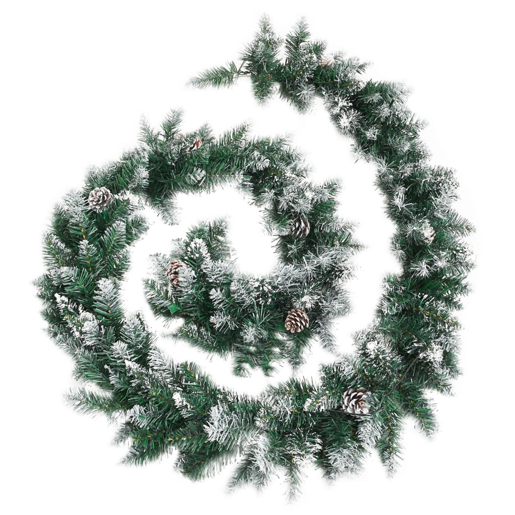 Kerstslinger Met Led-Lampjes 5,2 M Pvc Groen 5.2 m