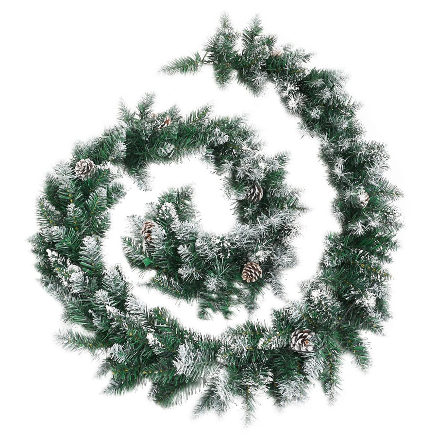 Kerstslinger Met Led-Lampjes 5,2 M Pvc Groen 5.2 m
