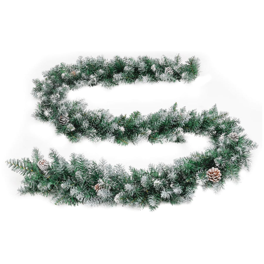 Kerstslinger Met Led-Lampjes 5,2 M Pvc Groen 5.2 m