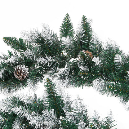 Kerstslinger Met Led-Lampjes 5,2 M Pvc Groen 5.2 m