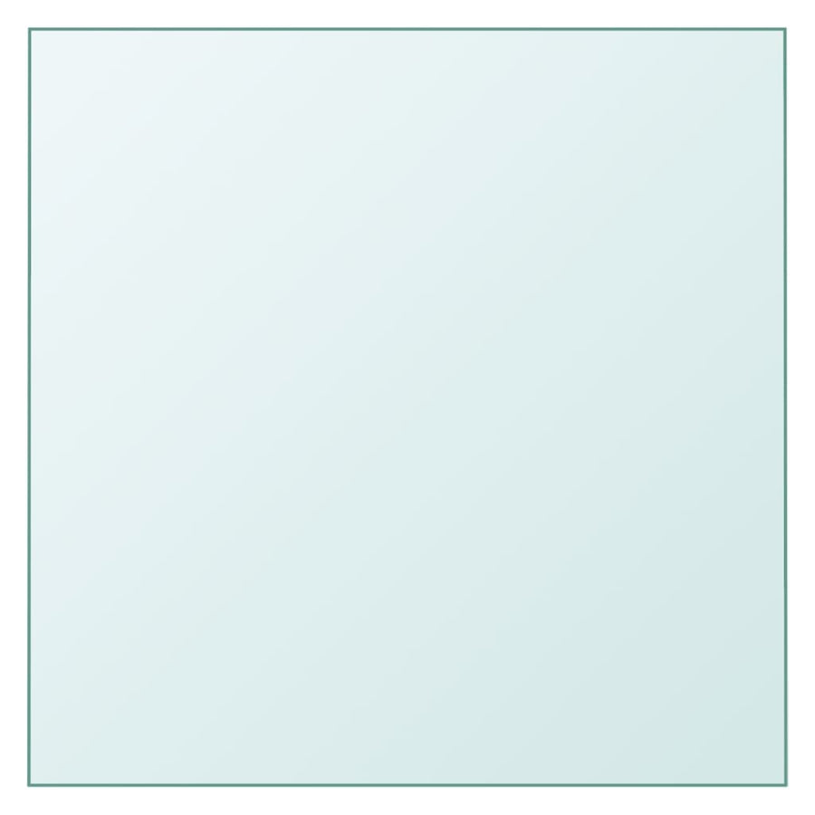 Tafelblad 30X30 Cm Gehard Glas Transparant 30 x 30 cm Doorzichtig